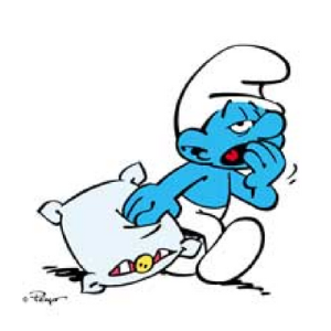 Sleepy Smurf 