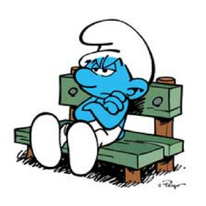 Grouchy Smurf